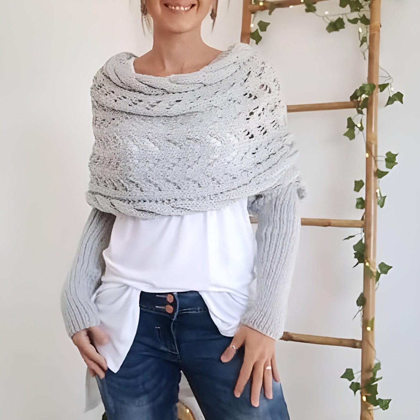 ChicWrap - elegance og komfort med den strikkede bolero