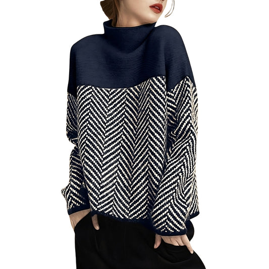 KarinaLuxe - Eleganter Rollkragenpullover aus Wolle | Luxuriöse Wärme und zeitlose Eleganz