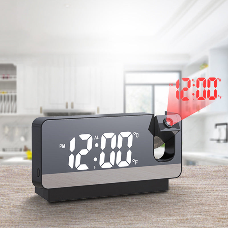 LumiTime - Digitaler Wecker mit intelligenter Zeitanzeige an der Wand