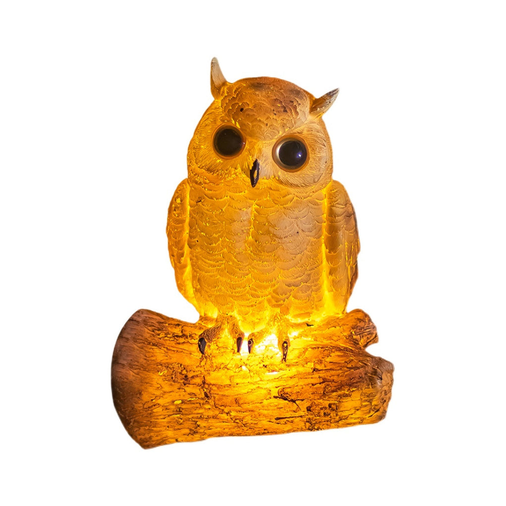 TierLicht - Wasserdichte LED-Außenlampe in Tierform mit Papageiendesign