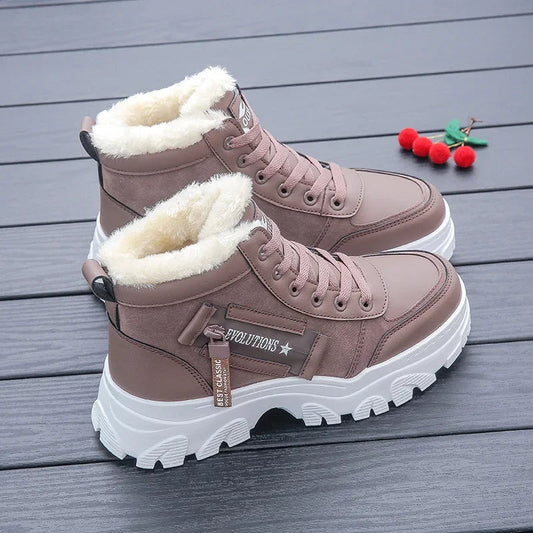 Tessa - Ultrabequeme Stiefel mit Fleecefutter für Frauen