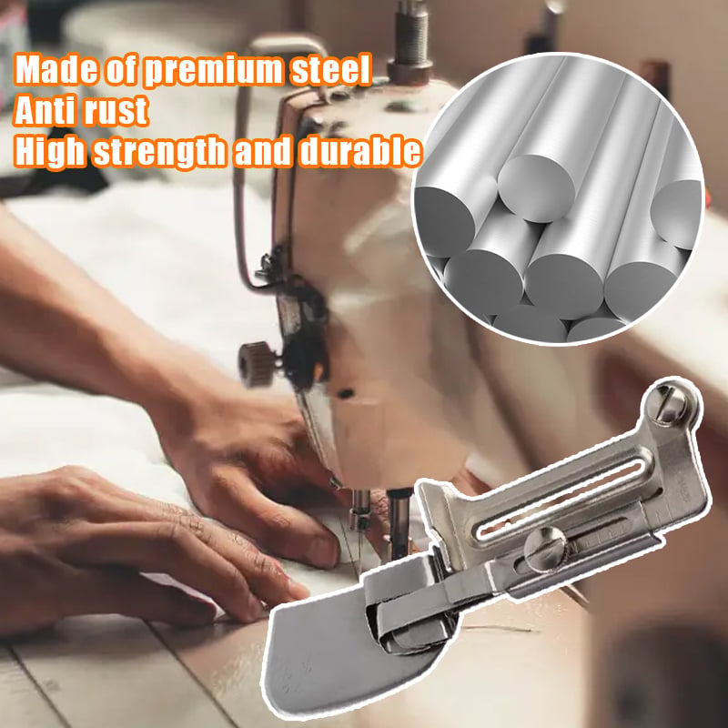SwiftStitch Justerbar Rullefaldsfod – Perfekte Kante, Nemt