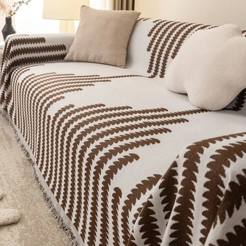 LuxeNest Sofa Tæppe — Ren Komfort, Ubøjet Stil