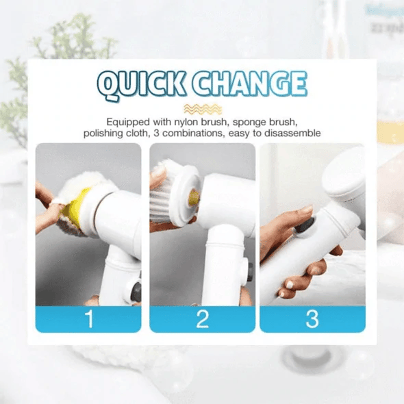 TurboSweep SpinBrush — Ubesværet glans overalt