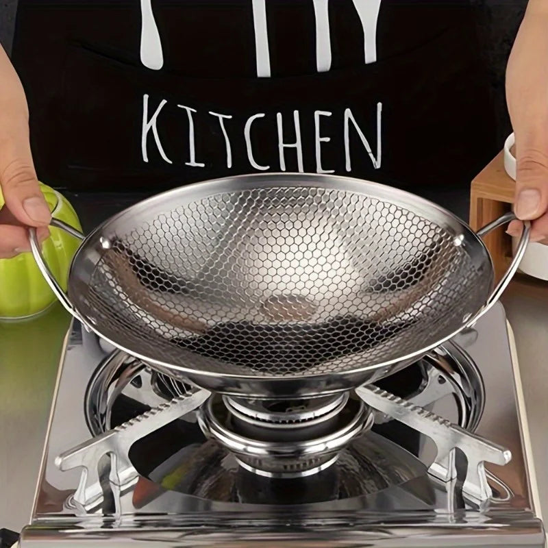 Ridsefast voksmønstret nonstick pande (29 cm)