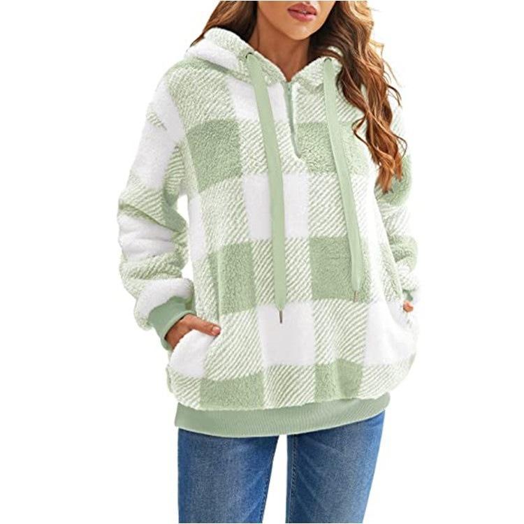 CozyChic - Damenpullover | Bequemer Pullover mit halbem Reißverschluss für jeden Anlass!