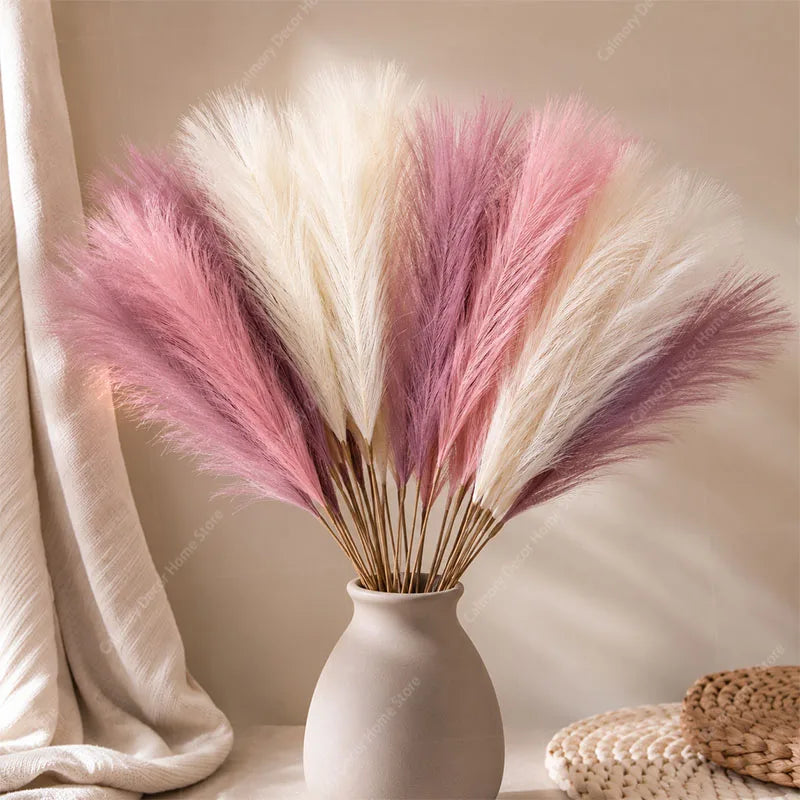 Künstlicher Pampasgrasstiel aus Seide (53–55 cm)