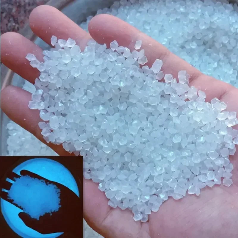 Leuchtende Plastiksteine (Set mit 1000 Stück)