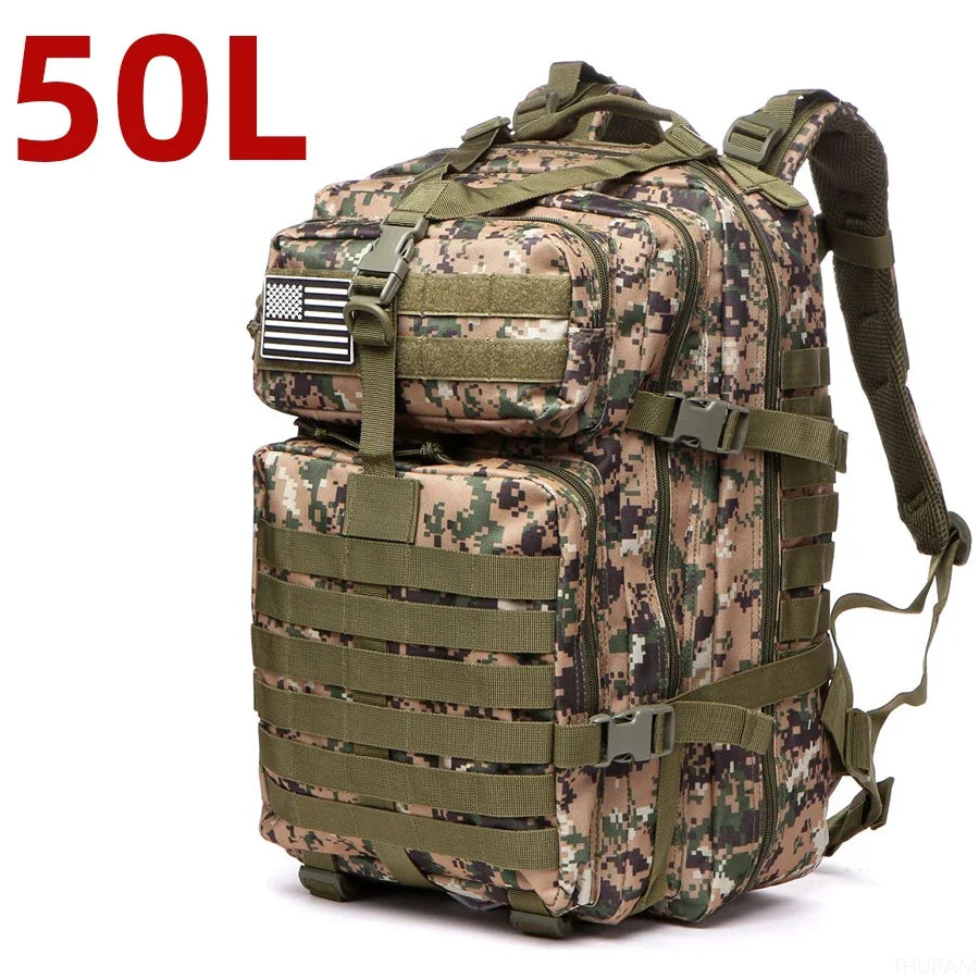 Wasserdichter taktischer MOLLE-Rucksack (laptopkompatibel)