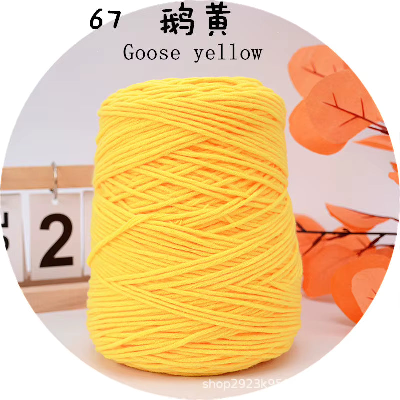 Holdbar 8-trådet flerfarvet tufting garn (400g)