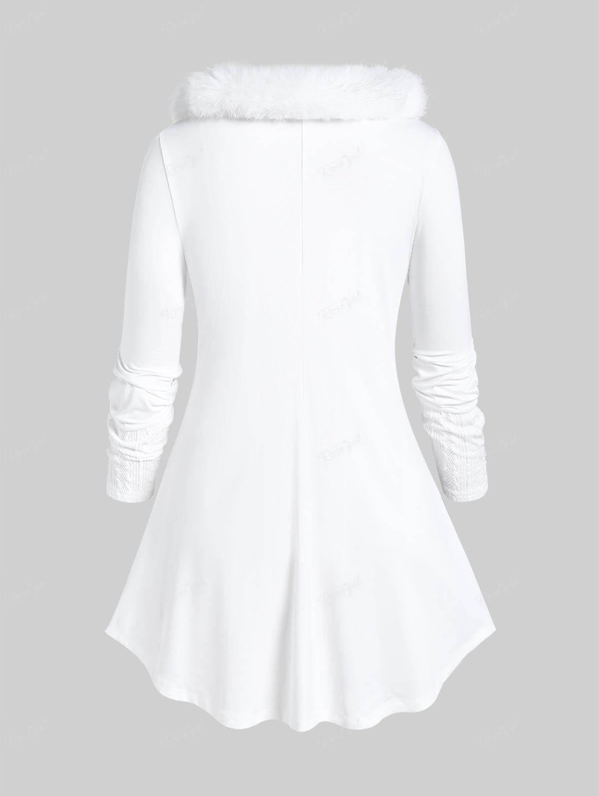 Eden - Pullover aus Kunstfell für stilvolle Wintertage