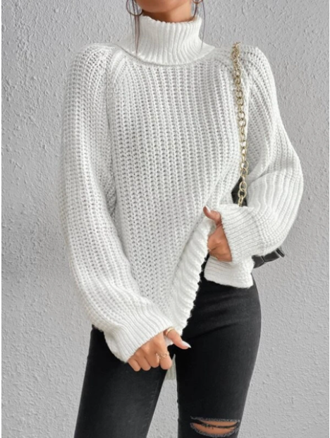 Esme - Luxuriöser warmer gestrickter Pullover für Frauen