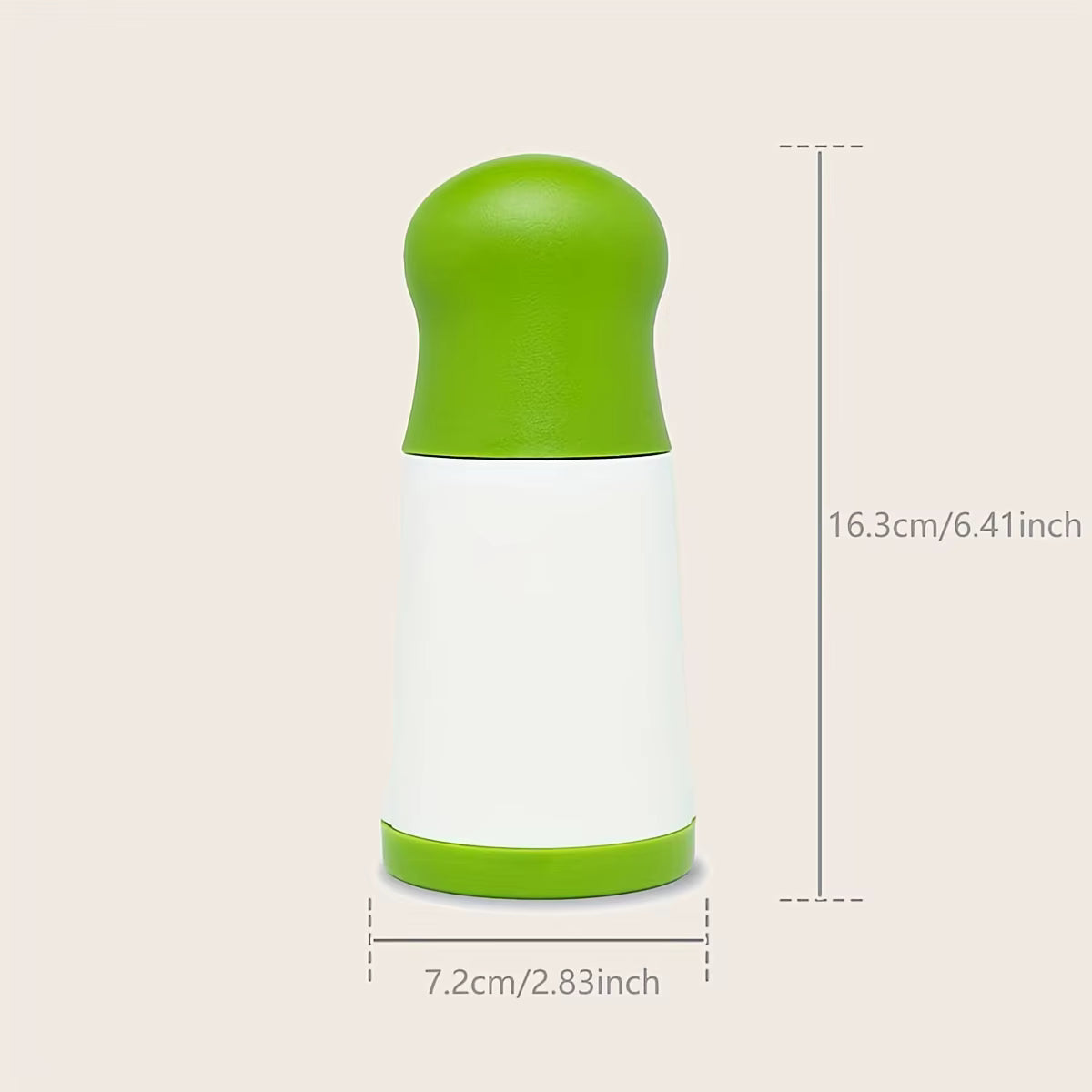 Manuelle Gewürzkräutermühle aus Edelstahl (Handgerät)