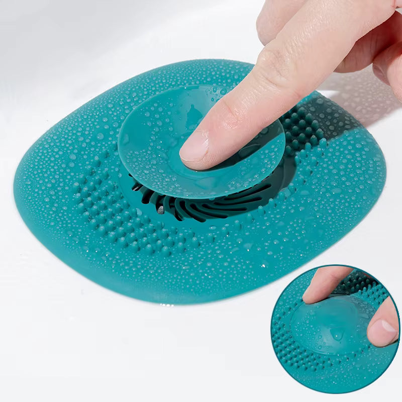 Flexibler Silikon-Haarfänger für Duschabflüsse