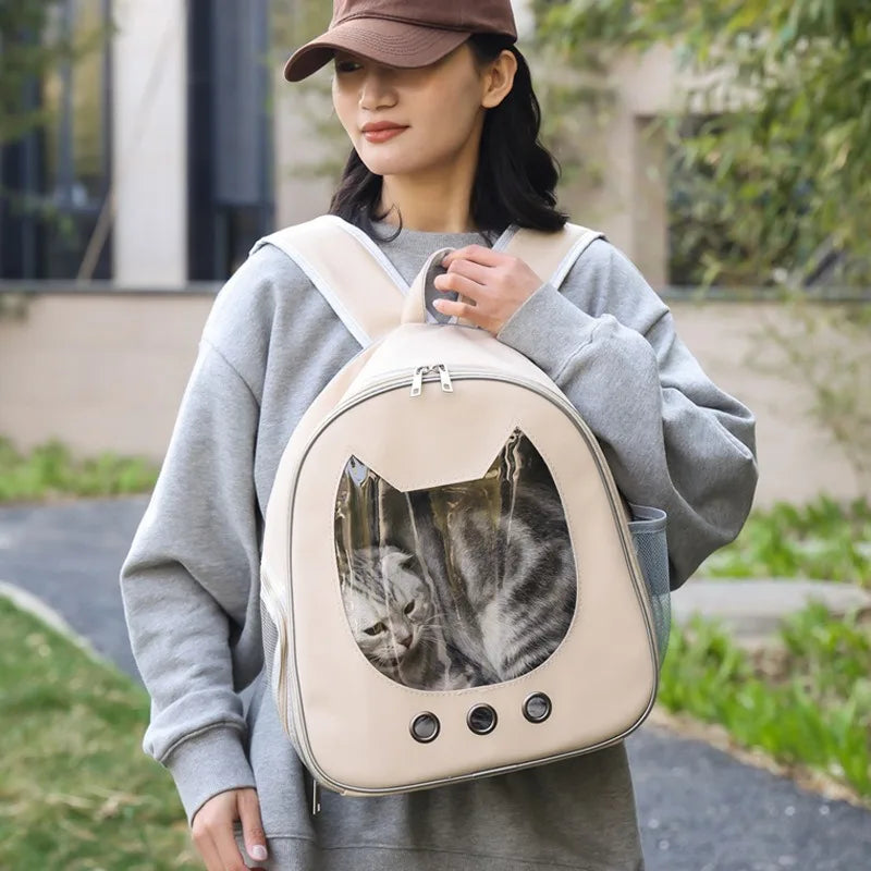 Leichte und atmungsaktive Transporttasche für Tiere (für Katzen und Hunde)