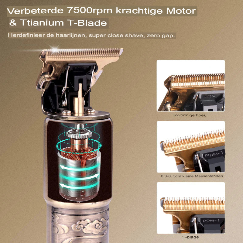 SharpTrim Pro - Elektrisches Rasier-Set