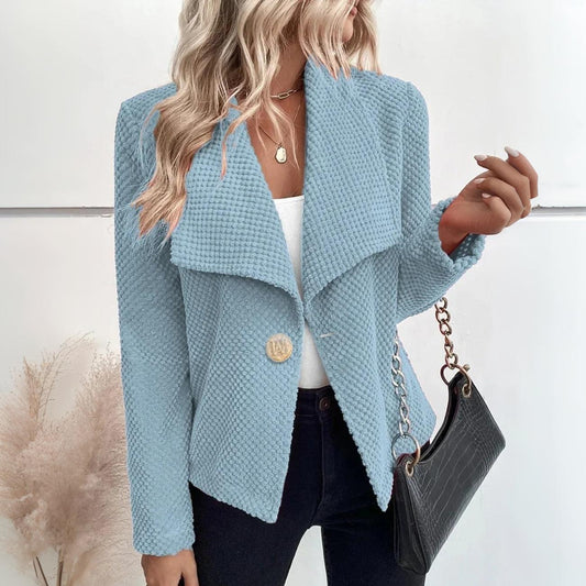 WarmElegance - Elegante langärmlige Strickjacke | Stilvolle Wärme für jede Saison