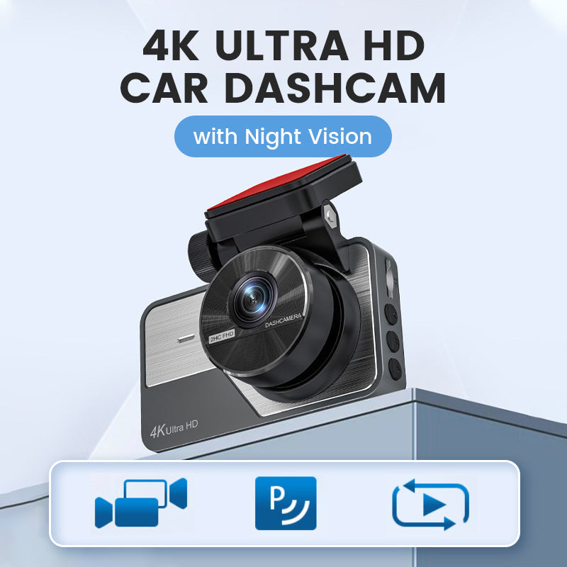 RoadVigil 4K Dashcam — Total Klarhed, Fuld Sikkerhed