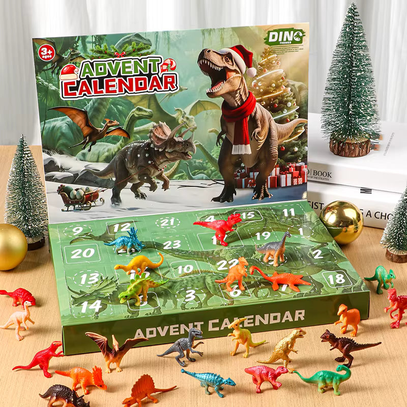 24-dages samler-dinosaur-julekalender (24 figurer)