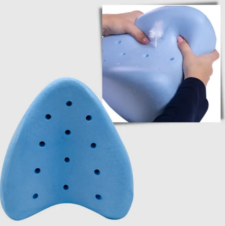 Orthopädisches Kniekissen für Seitenschläfer – Kniekissen – Kissen für die seitliche Schlafposition – Kniekissen für das Bett – Beinkissen – Schoßkissen – Schwangerschaftskissen – Inklusive Kissenbezug