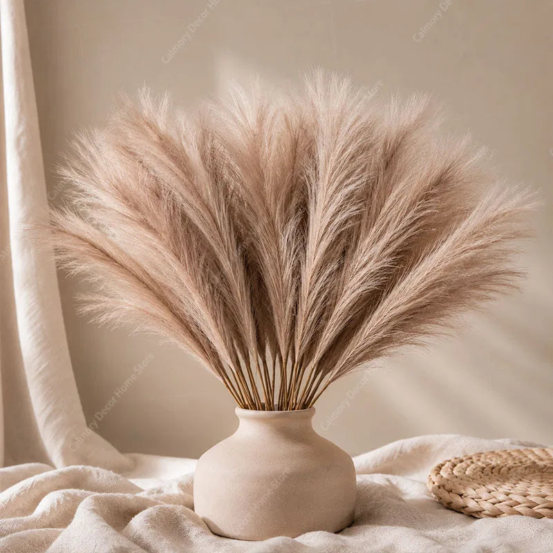 Künstlicher Pampasgrasstiel aus Seide (53–55 cm)