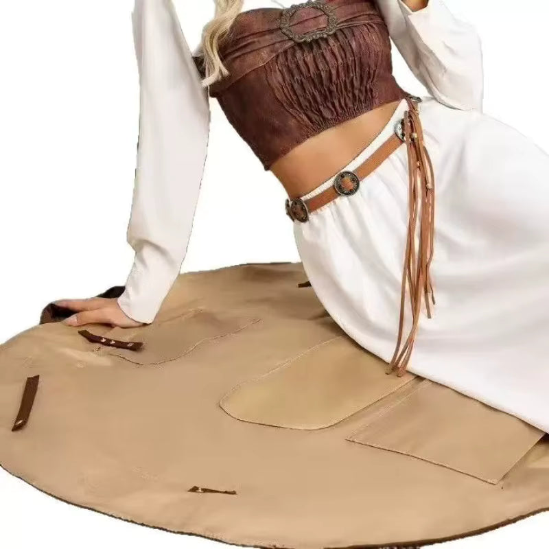 Zusammenfaltbare Einkaufstasche mit großem Fassungsvermögen (eine Schulter-Crossbody-Tasche)