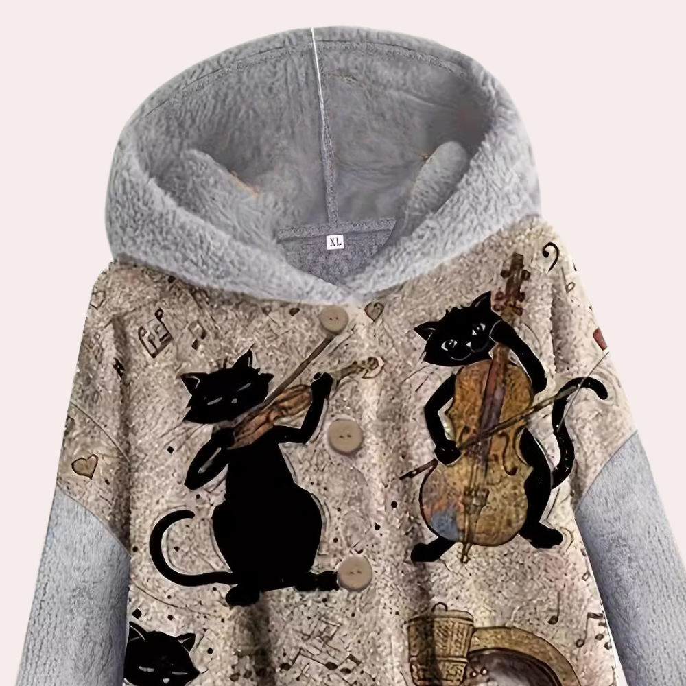 Romina - Langer Hoodie für Frauen