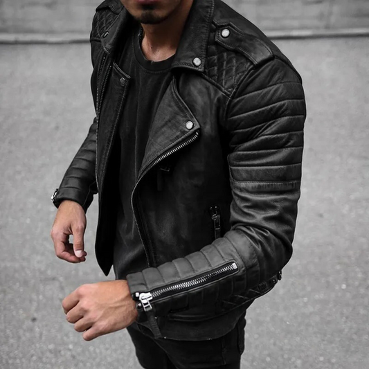 Lucien - Premium Lederjacke | Luxuriöser Komfort für Wärme und Stil