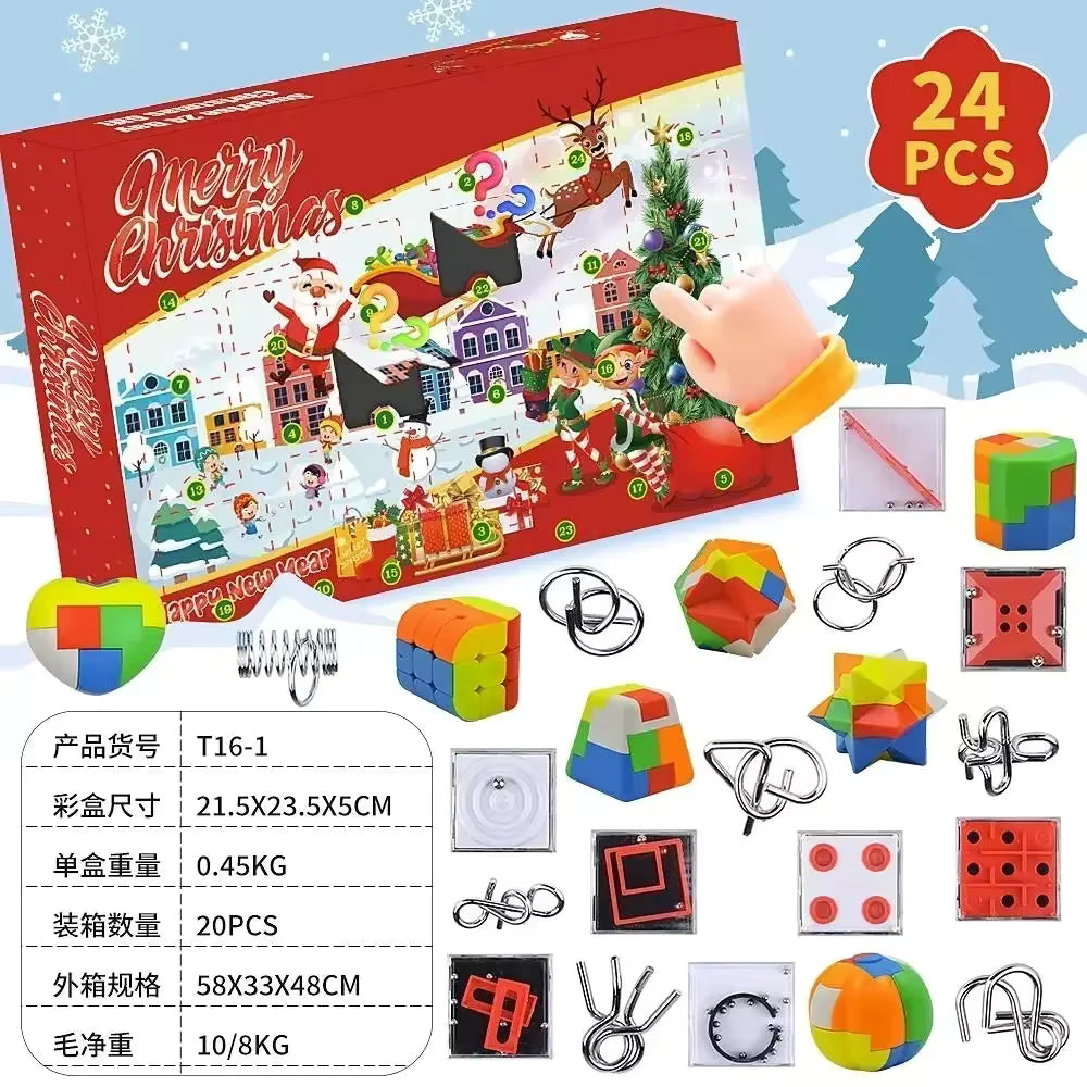 24-dages Havfrue Smykkekalender (Gaveæske)