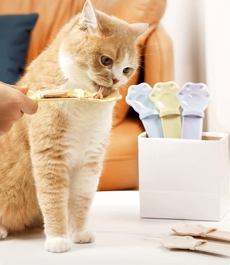 FelineEase Ske — Spildfri Fodringslykke