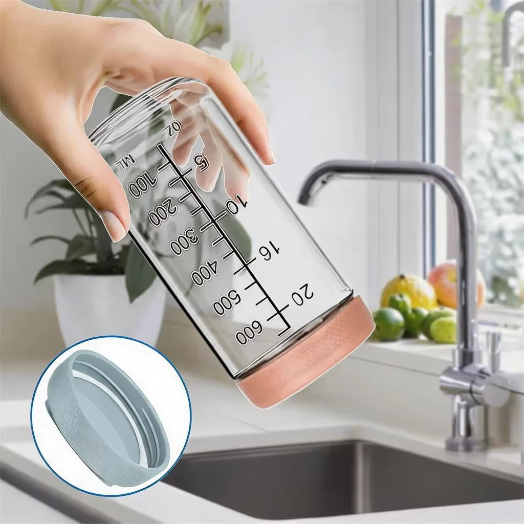 Luftdichtes, auslaufsicheres Vorratsglas aus Borosilikatglas (750ml)