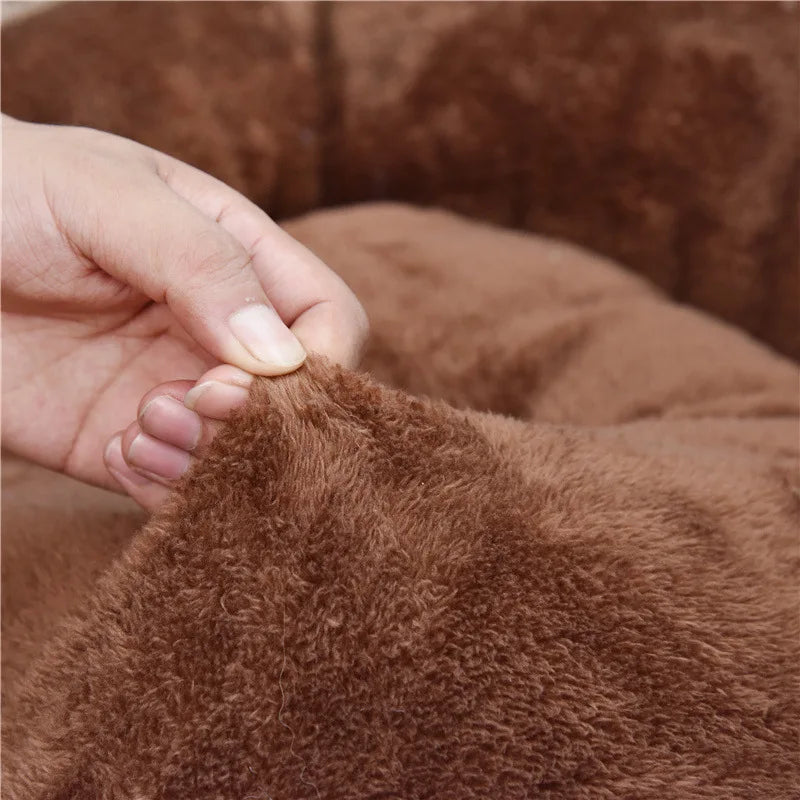 Weiche Rolle Leicht zu Reinigen Hundebett (Verschiedene Größen)