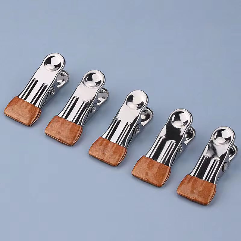 Langlebige rutschfeste Metallklammern zum Ledernähen (5er-Set)