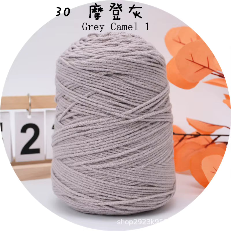 Holdbar 8-trådet flerfarvet tufting garn (400g)
