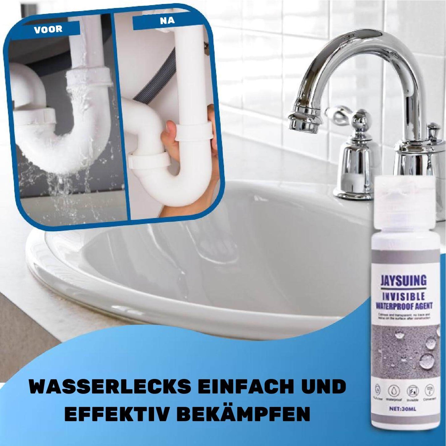 HydroGuard Shield — Usynlig, Øjeblikkelig Tørhed