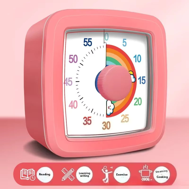 Visueller und geräuschloser 60-Minuten-Timer