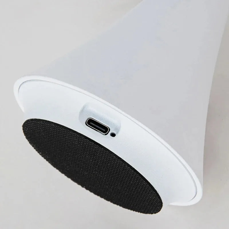 Touch-dimmable, wiederaufladbare Pilz-Tischlampe