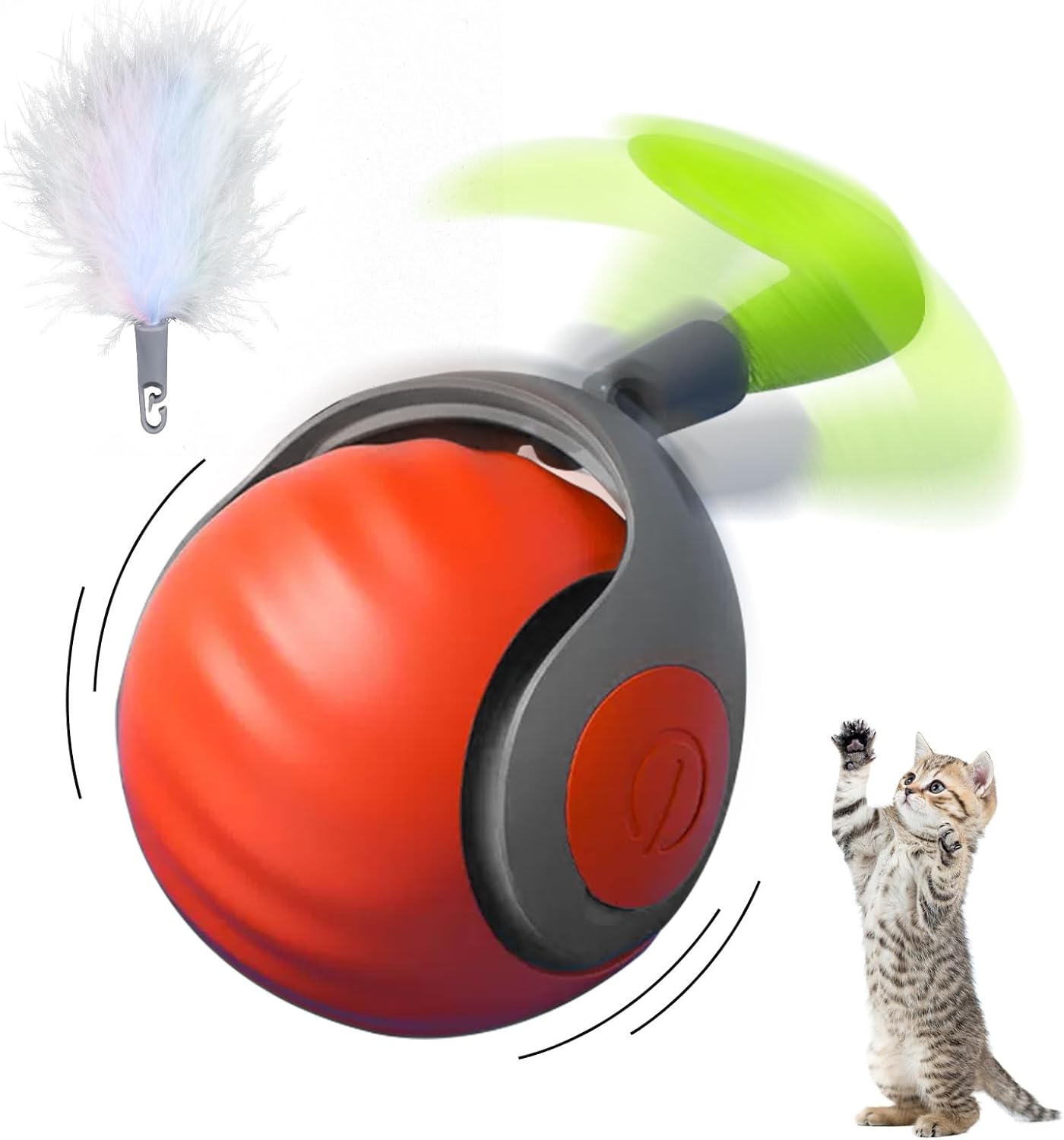 FelineFrenzy Bevægelseskugle — Slip Uendelig Legelyst Løs
