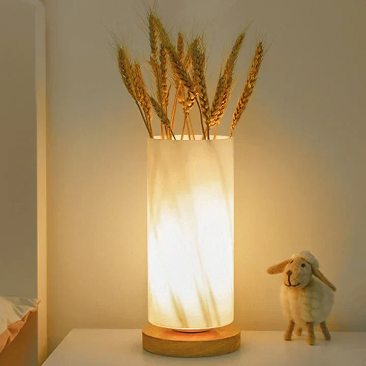 Håndlavet Blomsterlampe med Unikt Design og Blødt Lys – Atmosfærisk Belysning til Dit Hjem-2