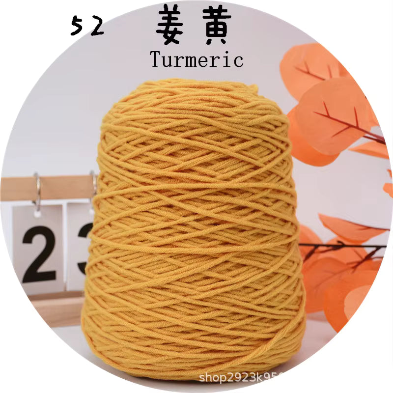 Holdbar 8-trådet flerfarvet tufting garn (400g)