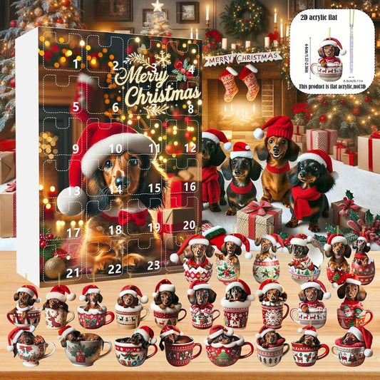 PawsPride Adventskalender — Tägliche Freude mit dem Dackel