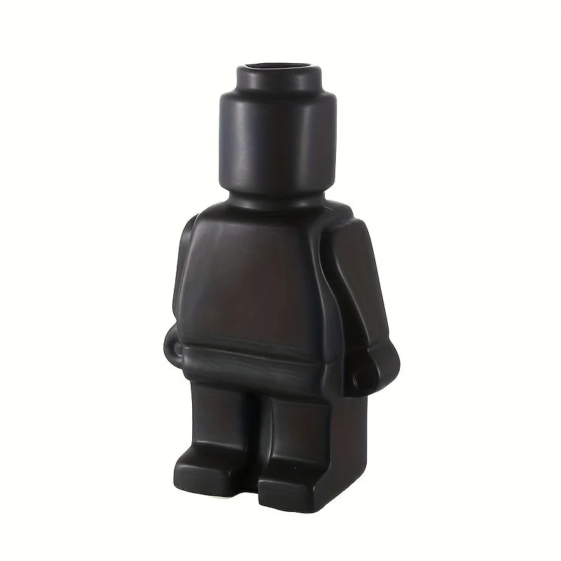 Elegant nordisk keramisk robotvase