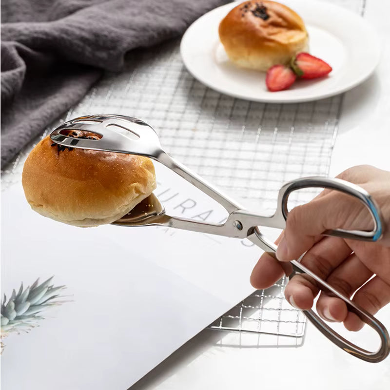 Polierte Metallzange für das Buffet (gold oder silber)