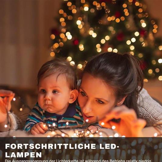 LumaStar Cascade LED-ringlys — Fortryll dine ferier