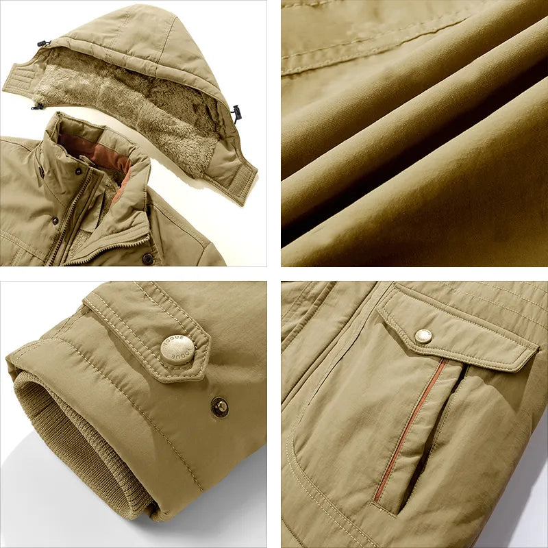 Marshall - Dicke, warme Winterjacke für Männer | 50% RABATT