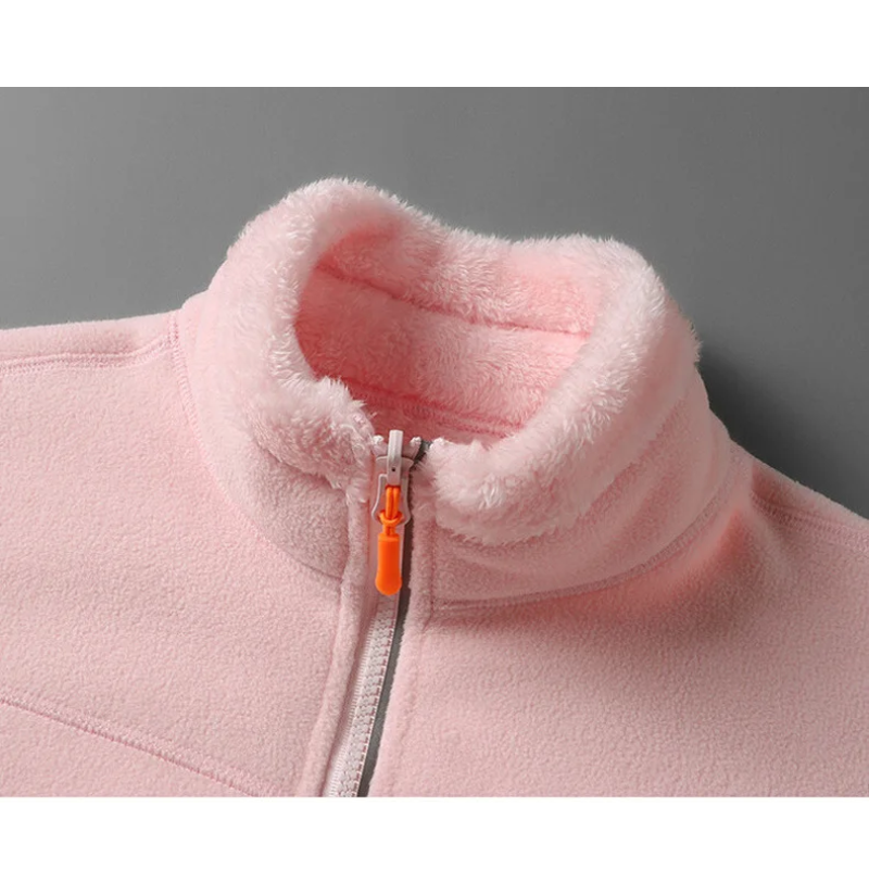 WarmElegance - Bequeme Fleecejacke für Frauen | Luxuriöse Wärme mit Stil