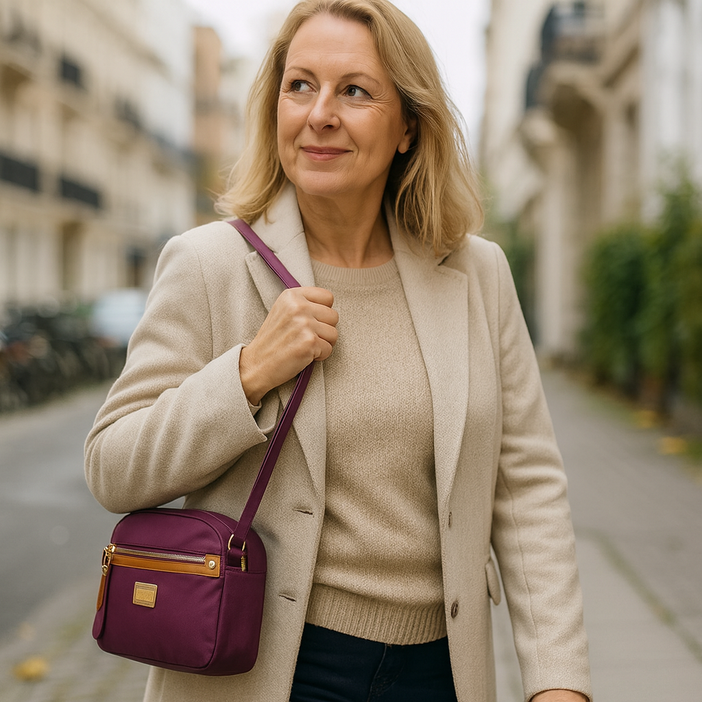 MetroLuxe Sling — Ubesværet stil, øjeblikkelig frihed