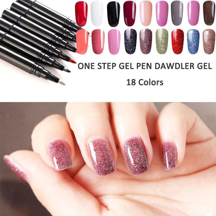 VelvetAura Gel Pen — Salon-perfekte negle hurtigt