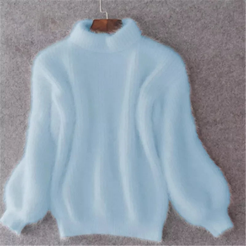 Livia - Pullover im Vintage-Angora-Stil