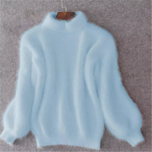 Livia - Pullover im Vintage-Angora-Stil